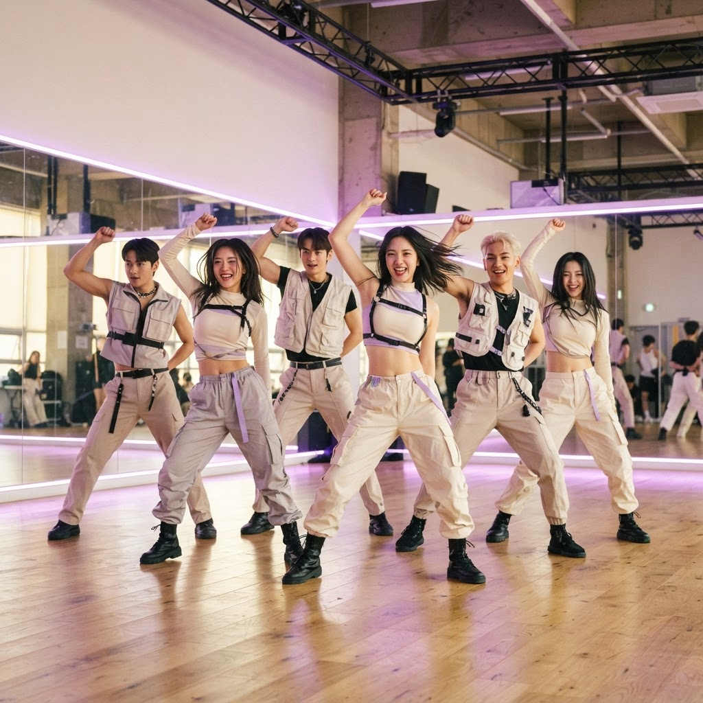 Clase de K-Pop en Art i Dansa Studio